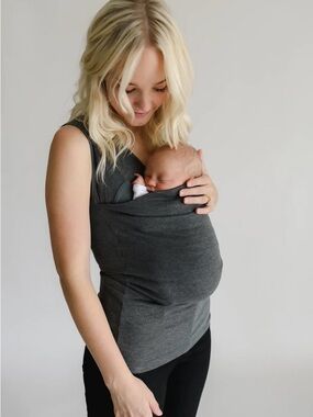 Lalabu | women’s size medium Soothe Baby Wearing new born nursing Tank Top Shirt